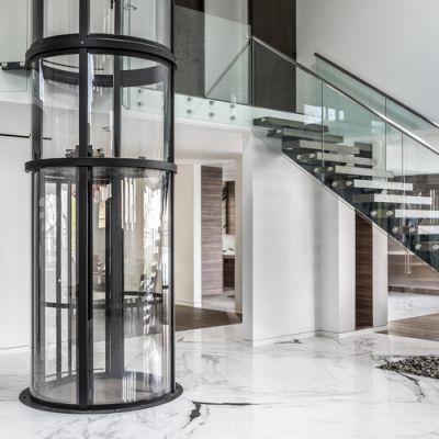 panoramic elevator in white house